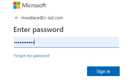 Enter Password 